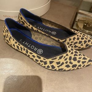 Animal print rothy’s